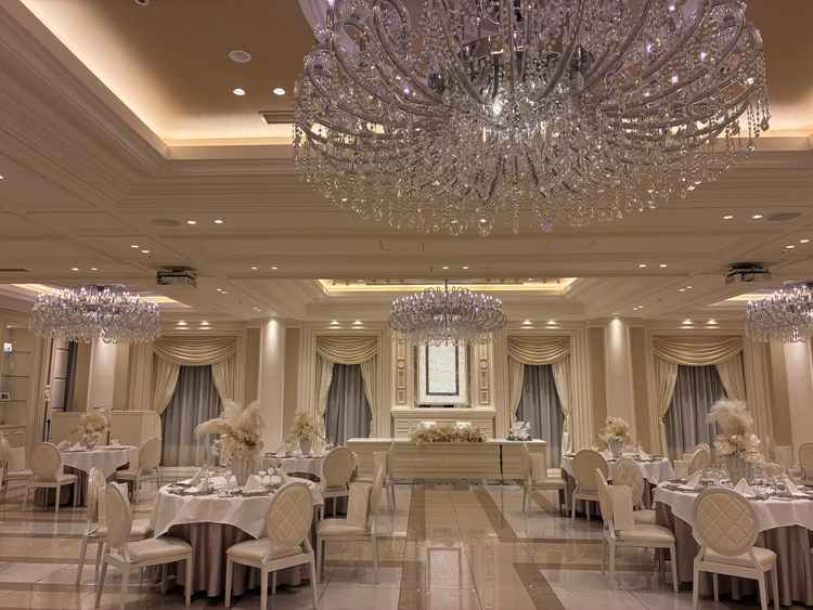 披露宴開場。こちらも入場のイメージがつき、想像よりかなり良かった