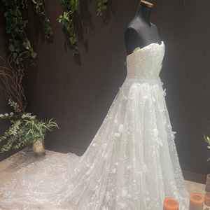 純白のドレスがとても美しかったです。