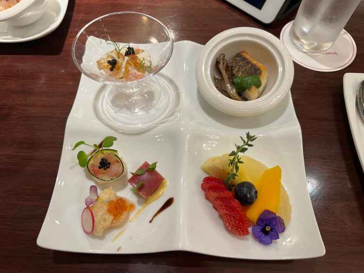 試食のお料理。アレルギー対応をちゃんとしてくださいました！