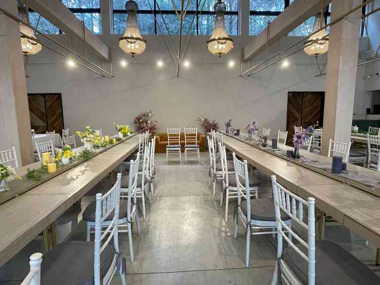 決めてとなった披露宴会場