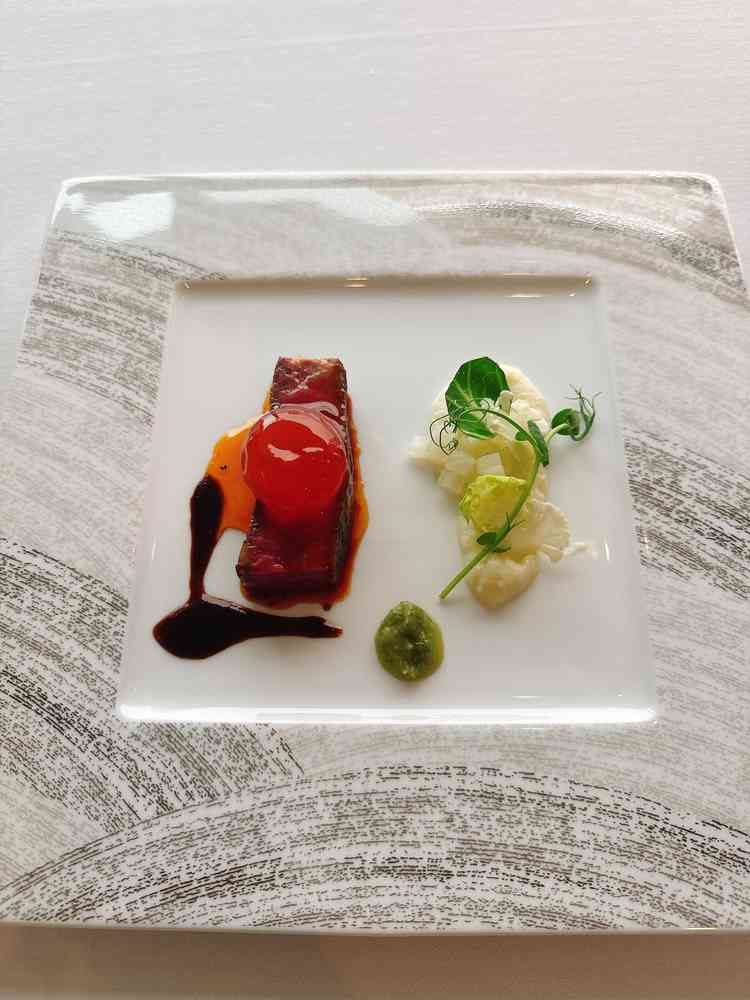 19000コースの和牛のお料理です。とても美味しかったです。