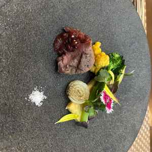 試食のメイン料理です。とても美味しくて感動しました。