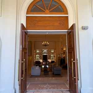 開放感のあるウェルカムスペースでした。