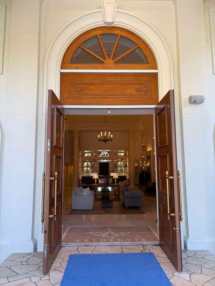 開放感のあるウェルカムスペースでした。