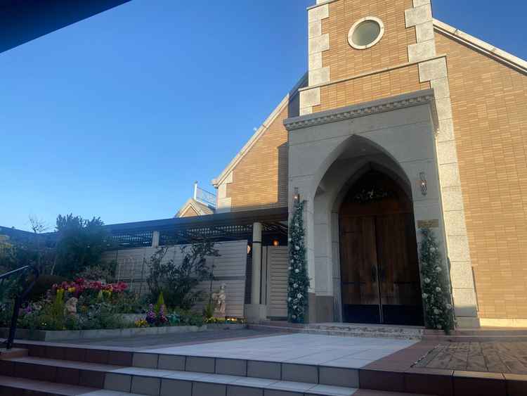 屋上のフラワーシャワーができる場所。