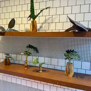 会場に入る際のデフォルトで設置されている装飾。貸切にできるため、持ち込んだ物で自由に飾り付けができる