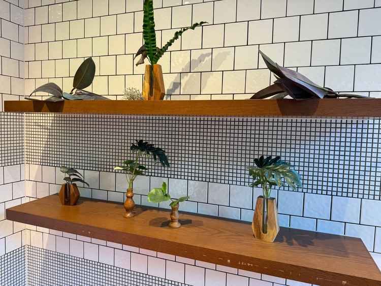 会場に入る際のデフォルトで設置されている装飾。貸切にできるため、持ち込んだ物で自由に飾り付けができる