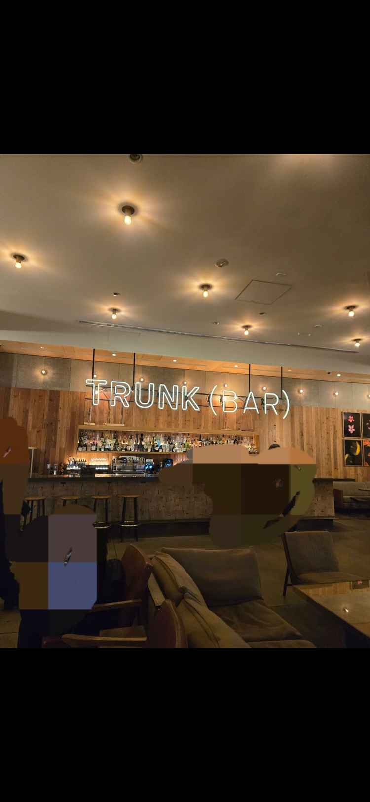 ホテルロビーに参列者も集まる内装は3ヶ月毎に変わるそうです