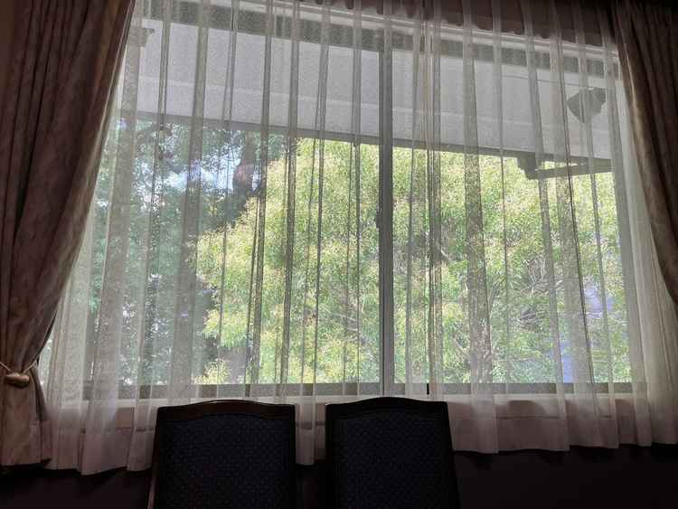 控室から見える景色