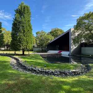 式場全体としてゲストの動線を考えた作りになっていました。一本道になっており、式に集中できそうです。