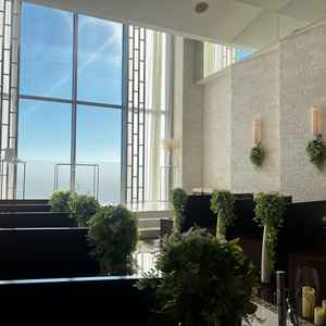 座った時の景色です。