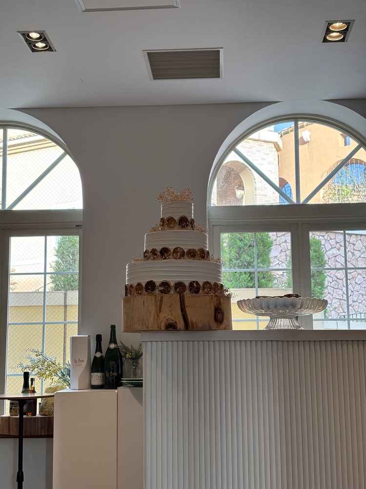 会話スペースも素敵な装飾がありました。