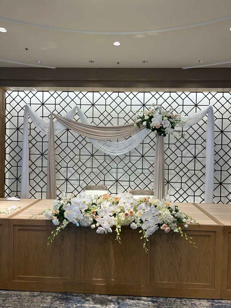 お花をたくさん置いている訳ではないのに、とっても上品で高級感がありました。