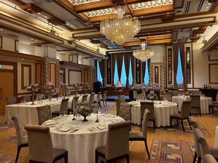 披露宴会場とコーディネート