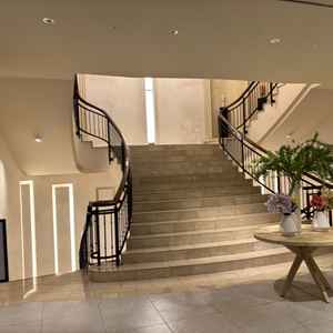 披露宴会場への階段です。