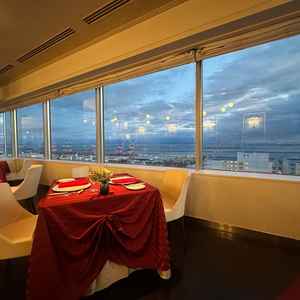 ディナーをしながら見れる景色