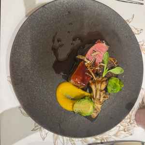 試食のお肉料理