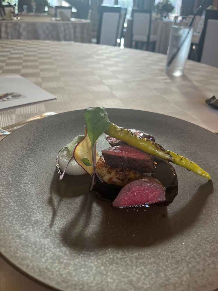 試食会の和牛です。