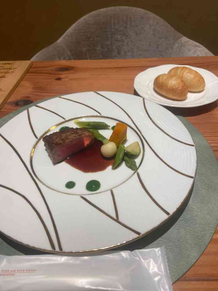 ソースがとても美味しくパンに合わせました。