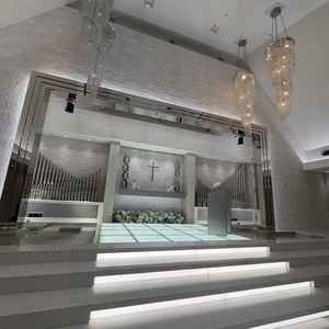 チャペルがとても洗練されていて素敵でした。