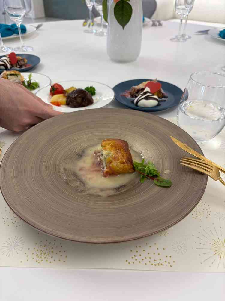 試食会の料理です。