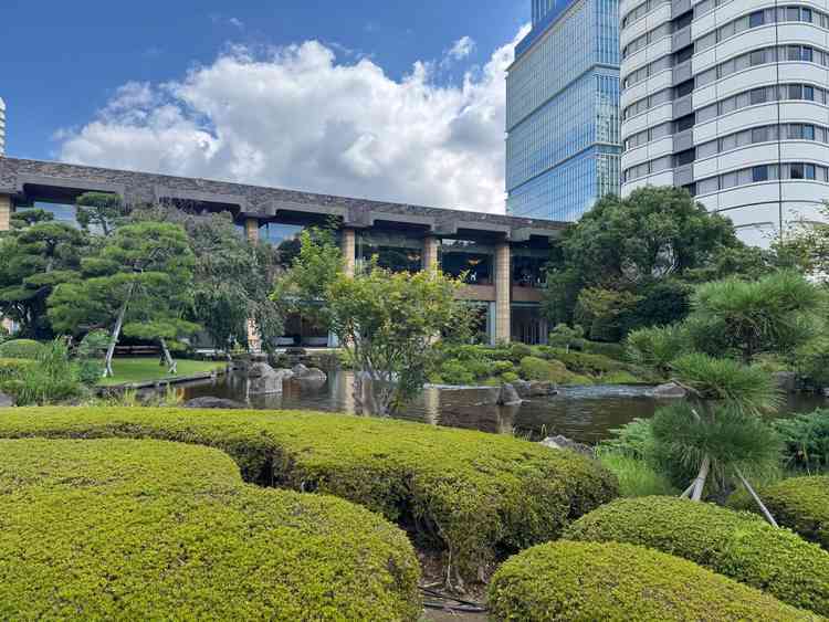 庭園。