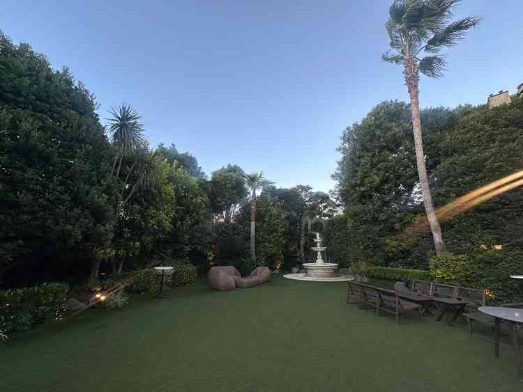 イタリア館のガーデン