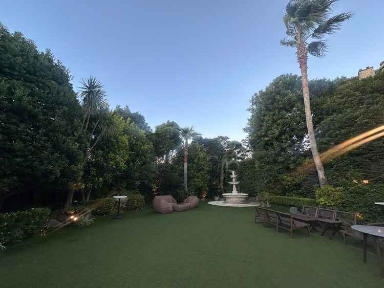 イタリア館のガーデン