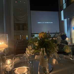 モニターも大きく明かりを消すと、豪華な雰囲気も楽しめました。