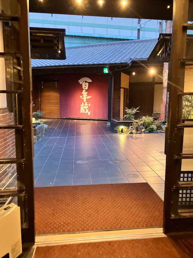 受付周辺〜中庭。フォトスポットがたくさんあったのもよかったです。