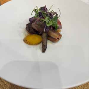 私と彼で別々の料理を出していただき食べ比べることができました。