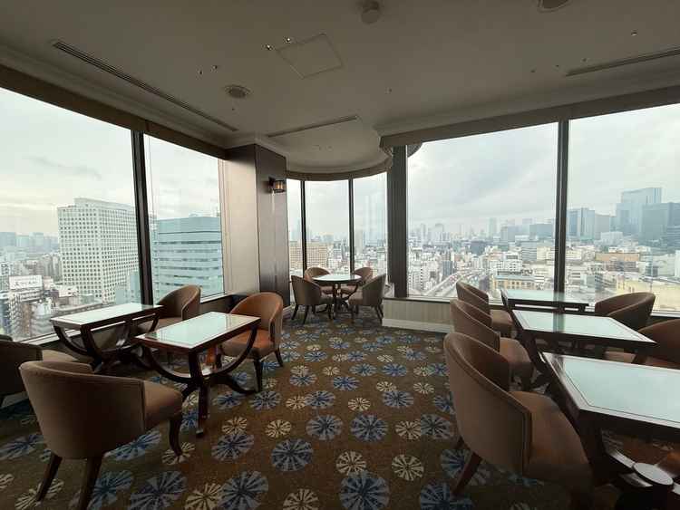 ラウンジ。宿泊客は利用できるとのこと。