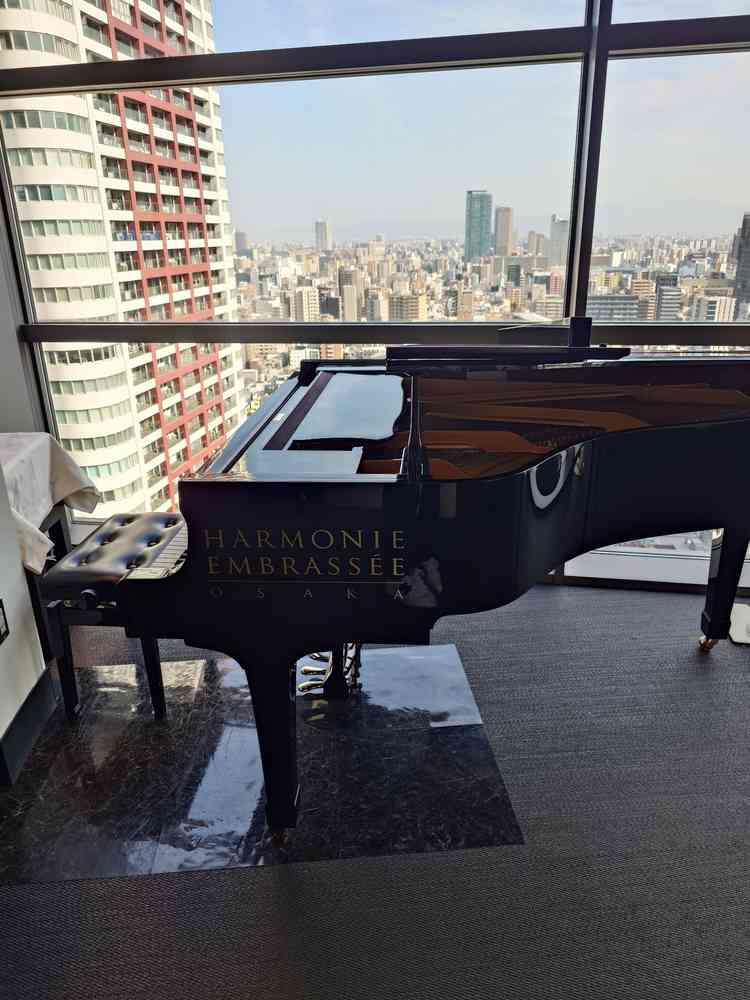 置かれていたピアノ。