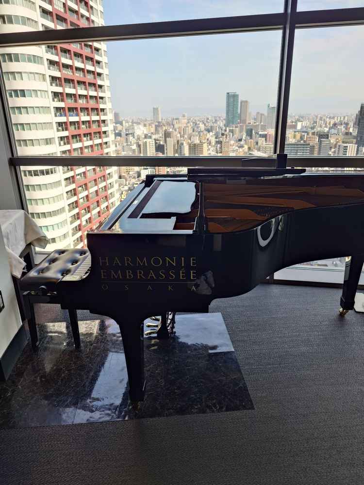 置かれていたピアノ。