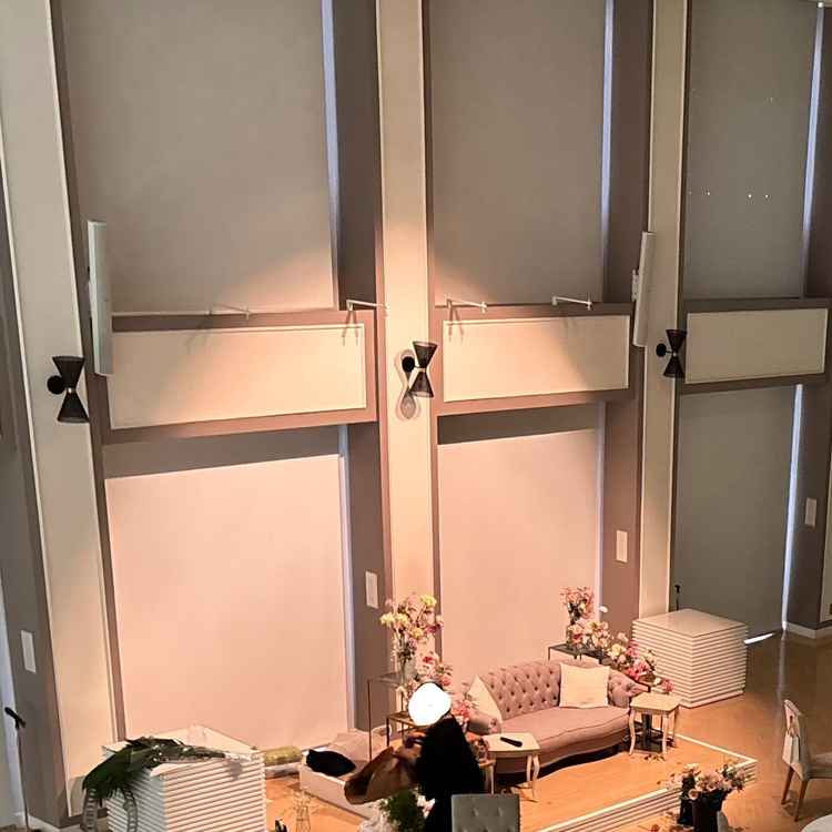 実際に使用する高砂の様子が見れた