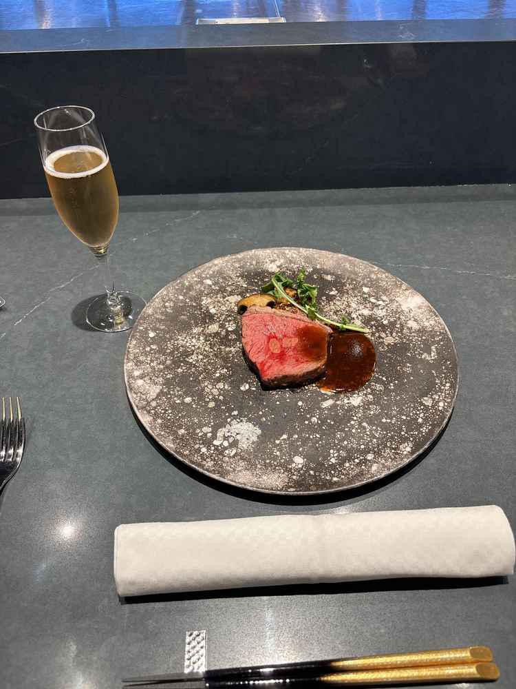 試食の鹿児島産牛！柔らかくておいしかったです