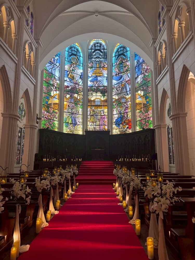 挙式会場の写真です。