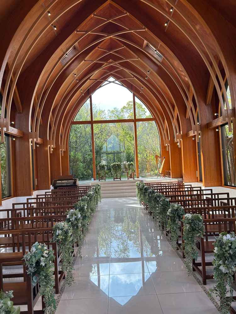 自然を感じて気の温かみもあり良かった