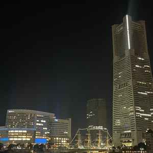 式場からの横浜夜景