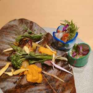 試食（前菜、お肉、お魚）