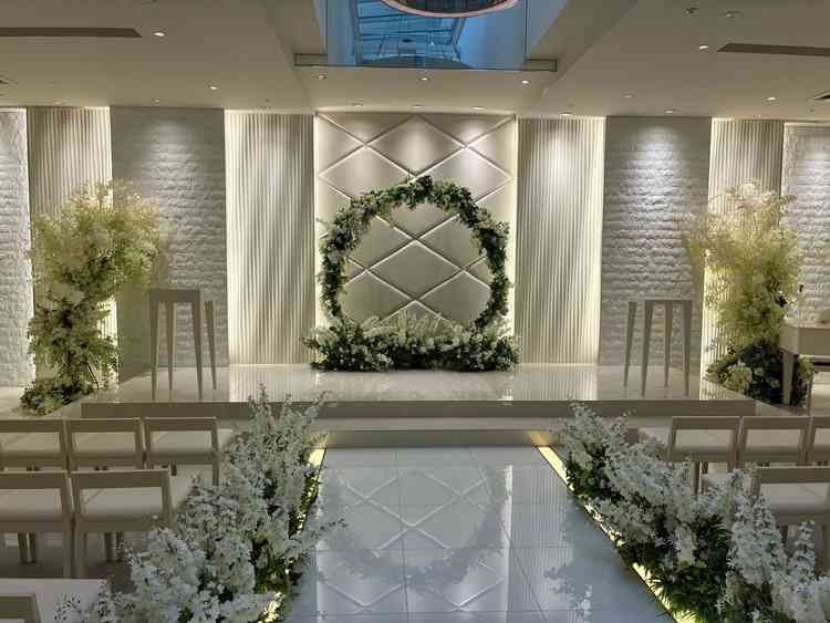 上質感のあるチャペル