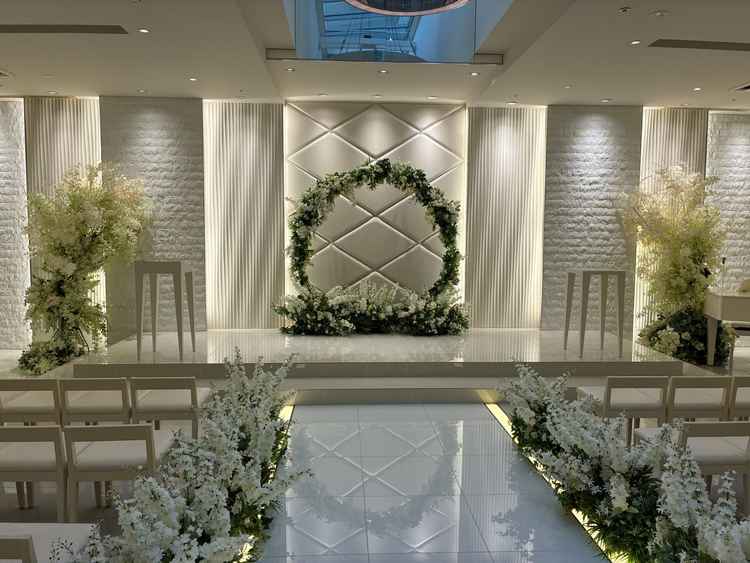 上質感のあるチャペル