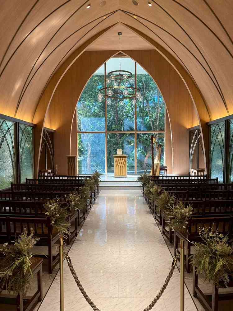 チャペルが綺麗