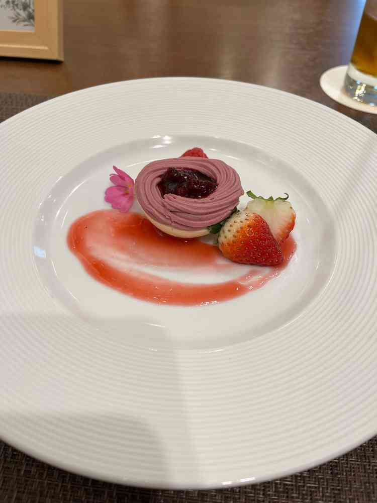 デザート(アレルギーに配慮し準備して頂けました)