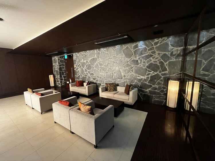 披露宴会場手前の控え室