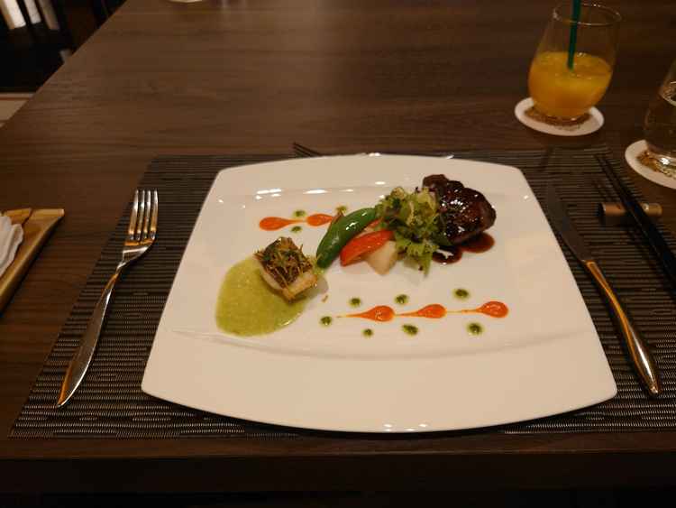 料理の説明もあり、とても美味しかった。