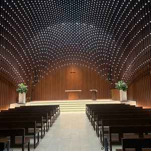 チャペルが広くて美しかったです