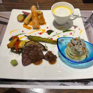 フェアの試食お料理