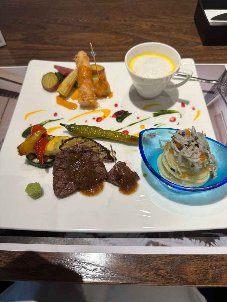 フェアの試食お料理