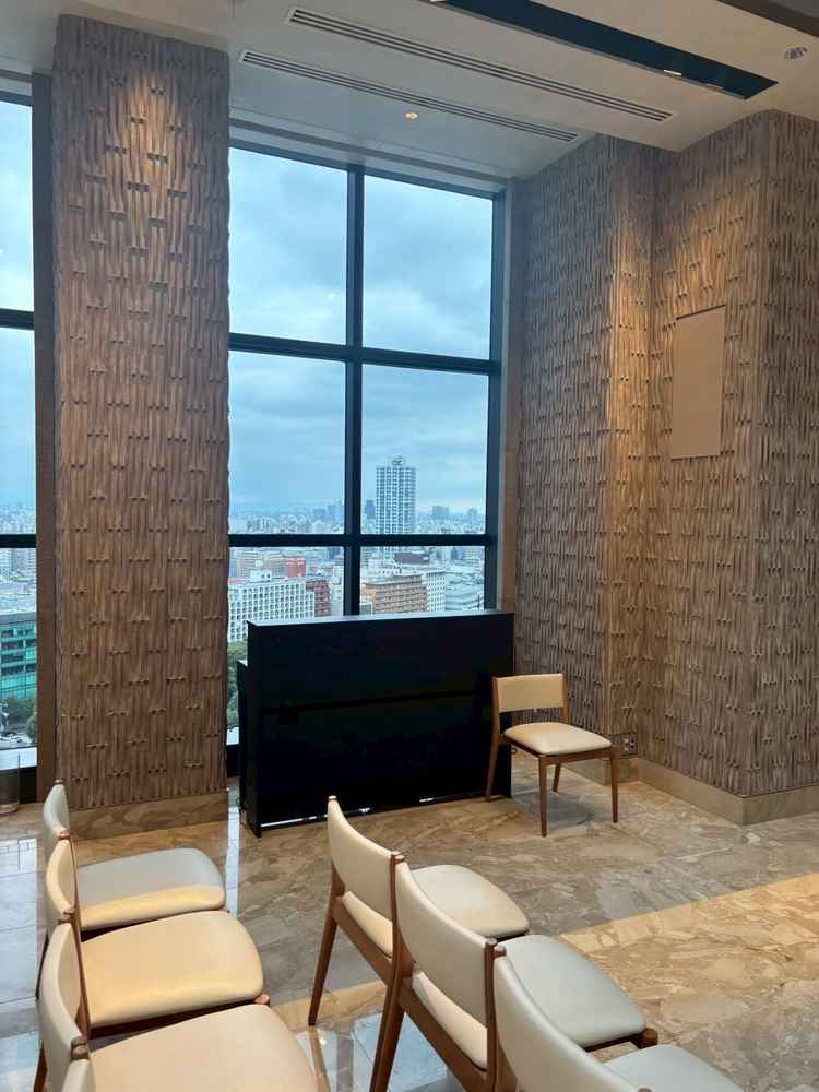 窓からの景観も良かったです当日は生演奏とゴスペラーズがついているとのこと。とても楽しみになりました。